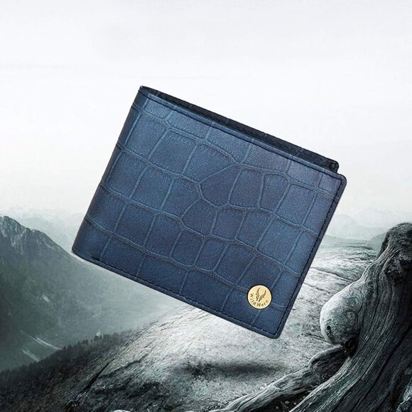 RFID Protected Genuine Leather Wallet for Men Slim Compact with Multiple Slots - Picture 4 of 8